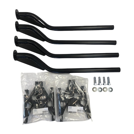 National Fleet Products Fender Mounting Kit for Single Axle Fender on Heavy Duty Truck Applications KIT3